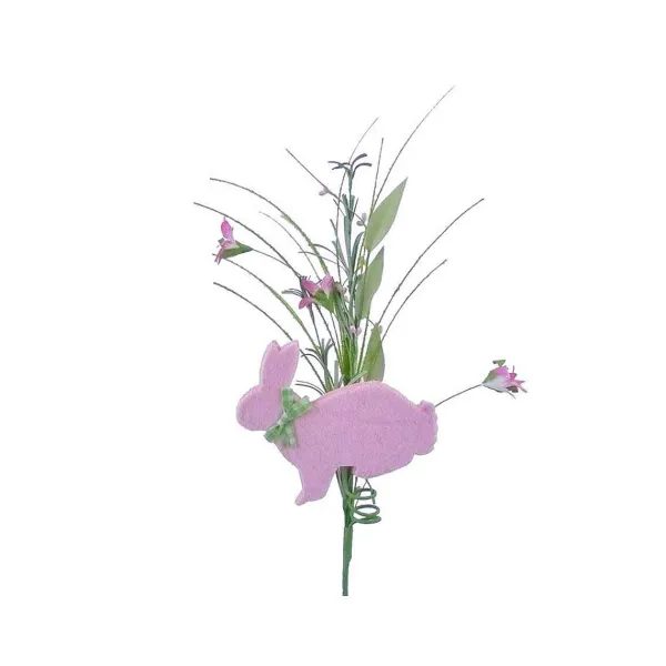 Sprays^Liberty Floral Bunny Spray, 24"
