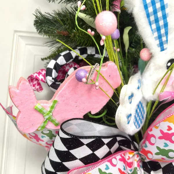 Sprays^Liberty Floral Bunny Spray, 24"