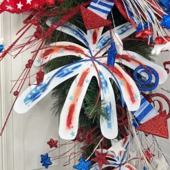 Door Decor^* Bursts Of Patriotism Teardrop