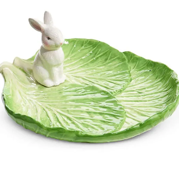 Kitchen & Dining^RAZ Cabbage Bunny Tray