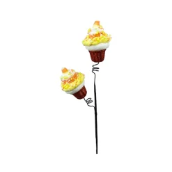 Sprays^Liberty Floral Candy Corn Cupcake Spray