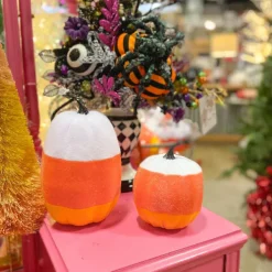 Figurines^Liberty Floral Candy Corn Pumpkin-Small