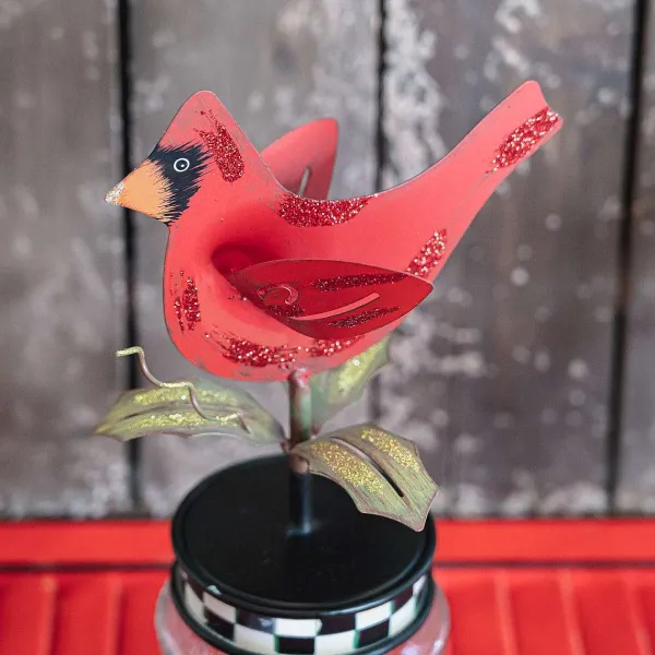 Table Decor^The Round Top Collection Cardinal Finial