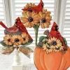 Focal Points^The Round Top Collection Cardinal Sunflower