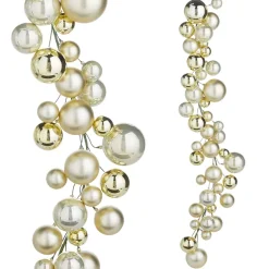 Happy New Year^RAZ Champagne Ball Garland, 4'