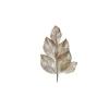 Floral^Regency Champagne Magnolia Leaf Spray, 19.5"