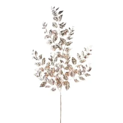 Floral^Direct Export Co. Champagne Metallic Leaf Spray