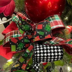 Ribbon^Craig Bachman Christmas Presents Ribbon, 2.5" X 10Yd