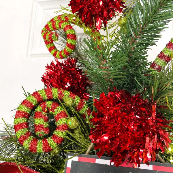 Floral^Liberty Floral Christmas Tinsel Curl