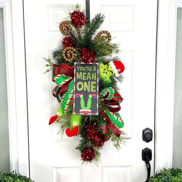 Floral^Liberty Floral Christmas Tinsel Curl