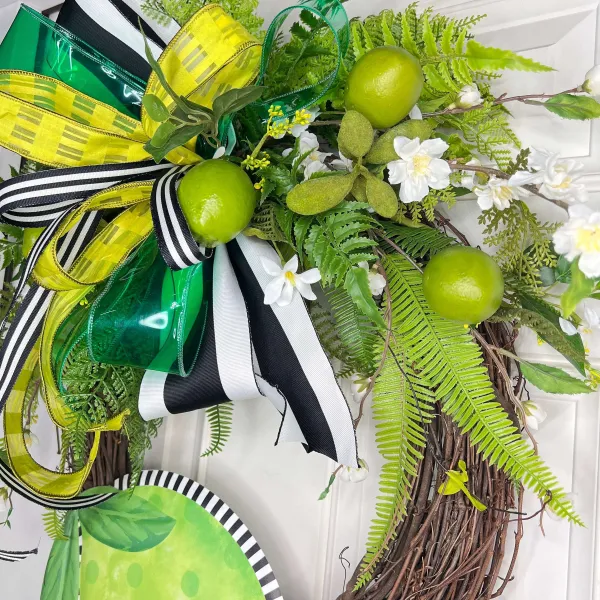 Creations^* Citrus Garden Wreath