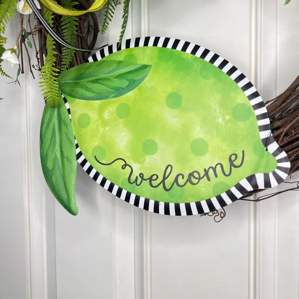 Creations^* Citrus Garden Wreath