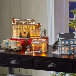 Table Decor^Department 56 Clark & Rusty Continue Tradition, Dept. 56 Village