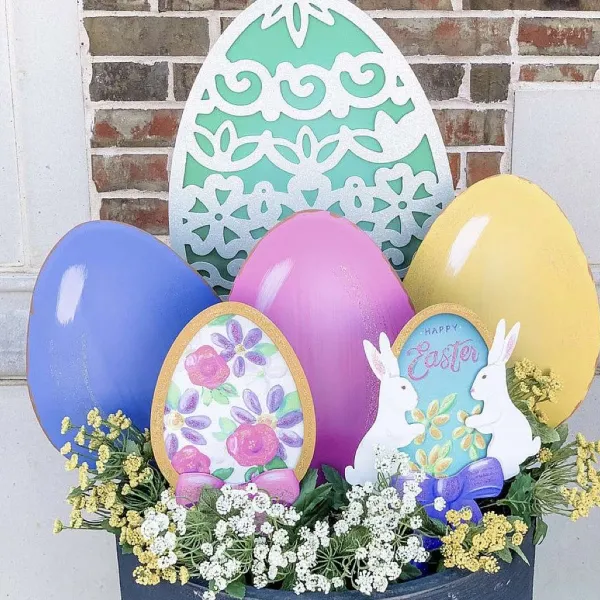 Focal Points^The Round Top Collection Classic Easter Egg, Small