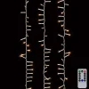 Lights^RAZ Clear Snake Garland With Warm White Lights-36.5'