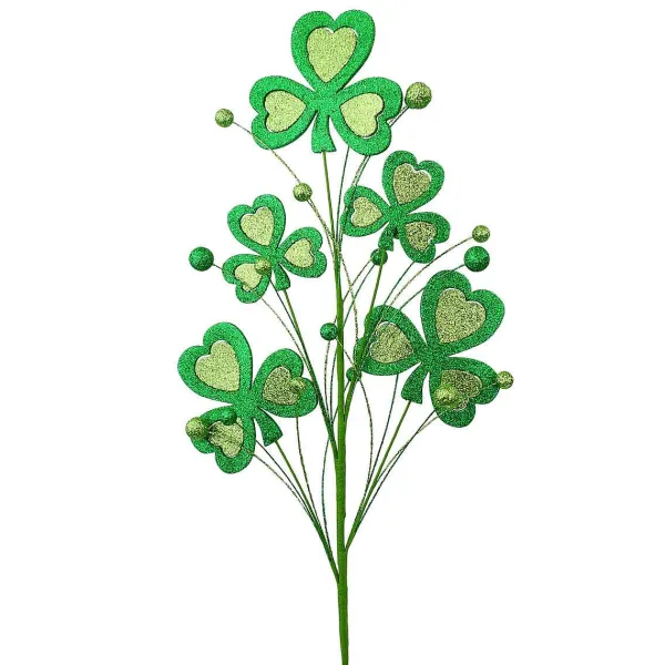 St. Patrick's Day^Liberty Floral Clover Spray