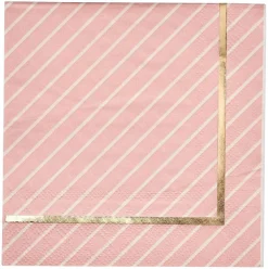 Celebrate Baby^Sophistiplate Cocktail Napkin, Everyday Blush