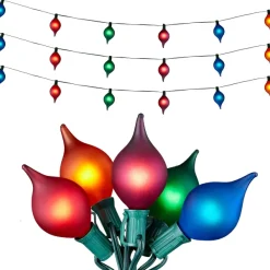 Lights^RAZ Connectable Matte Kismet String Light, 14'