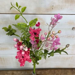 Floral^Liberty Floral Cosmo Berry Fern Spray