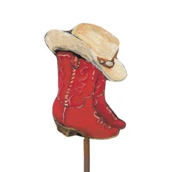Table Decor^The Round Top Collection Cowboy Boot Finial