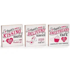 Focal Points^Burton & Burton Cupid Delivery Sign Shelf Sitter