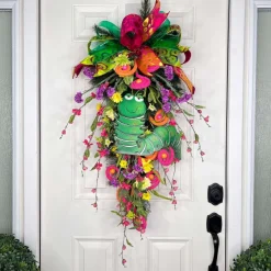 Door Decor^* Cutesy Caterpillar Teardrop