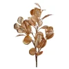 Floral^Regency Dark Gold Glitter Ruscus Spray