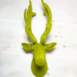 Hanging Decor^180 Degrees Deer Bust Wall Mount, 24