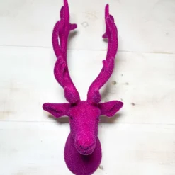 Hanging Decor^180 Degrees Deer Bust Wall Mount, 24