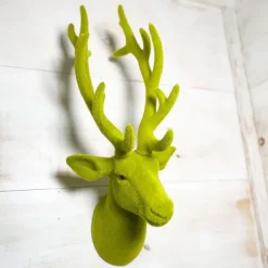 Wall Decor^180 Degrees Deer Bust Wall Mount, 24