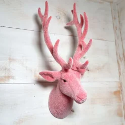 Door Decor^180 Degrees Deer Bust Wall Mount, 24