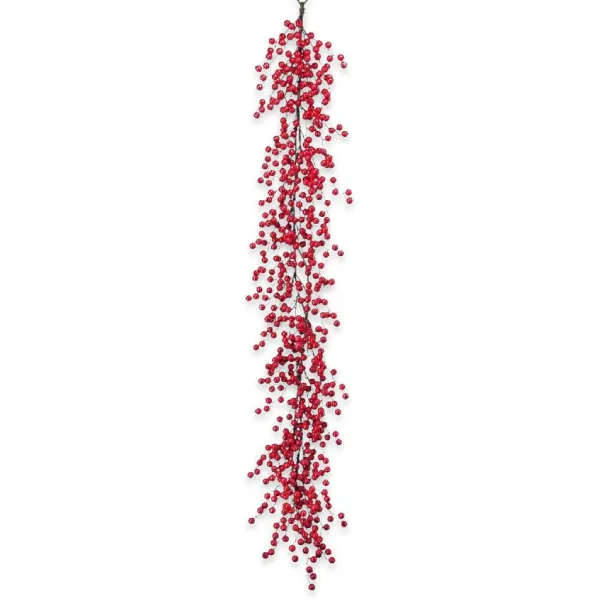 Table Decor^Regency Deluxe Red Berry Garland, 60"