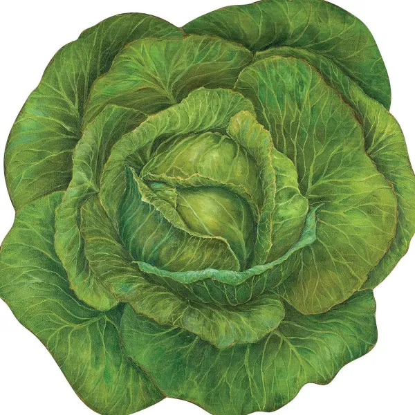 Party Diy^Hester & Cook Die Cut Cabbage Placemat Sheets