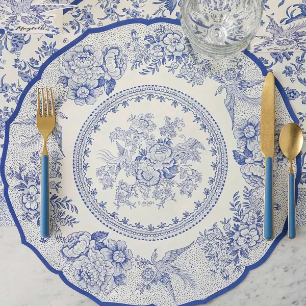 Spring^Hester & Cook Die-Cut Blue Asiatic Pheasants Sheets