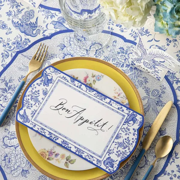 Party Diy^Hester & Cook Die-Cut Blue Asiatic Pheasants Sheets