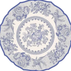 Kitchen & Dining^Hester & Cook Die-Cut Blue Asiatic Pheasants Sheets