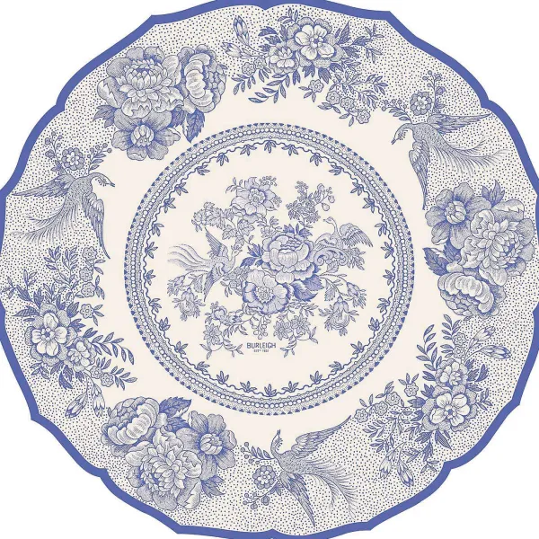 Kitchen & Dining^Hester & Cook Die-Cut Blue Asiatic Pheasants Sheets