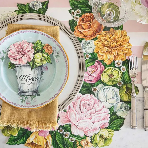Spring^Hester & Cook Die-Cut Derby Wreath Placemat Sheets