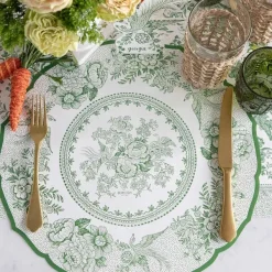 Kitchen & Dining^Hester & Cook Die-Cut Green Asiatic Pheasants Sheets