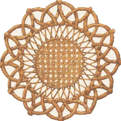 Party Diy^Hester & Cook Die-Cut Rattan Weave Placemat Sheets