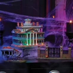 Table Decor^Department 56 Disneyland Haunted Hearse, Dept 56 Village