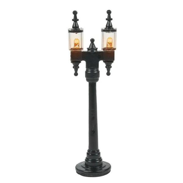Table Decor^Department 56 Double Street Lamps, Dept. 56 Village