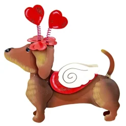Table Decor^The Round Top Collection Dress Up Pet, Dachshund