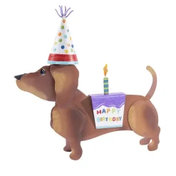 Table Decor^The Round Top Collection Dress Up Pet, Dachshund