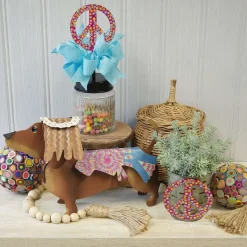 Table Decor^The Round Top Collection Dress Up Pet, Flower Child Costume