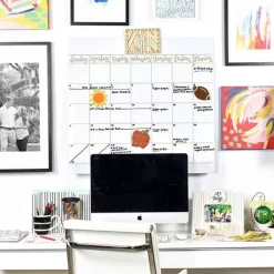 Wall Decor^Happy Everything Dry Erase Big Calendar By !