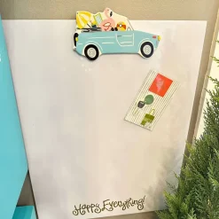Hanging Decor^Happy Everything Dry Erase Magnetic Message Board By !