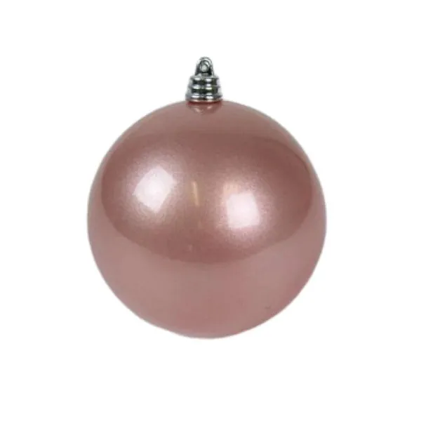Ball Ornaments^Farrisilk Dusty Rose Candy Apple Ornament, 8"