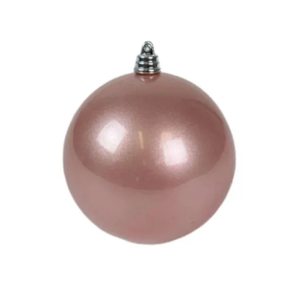 Spring^Farrisilk Dusty Rose Candy Apple Ornament, 4"