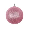 Ball Ornaments^Farrisilk Dusty Rose Glitter Ornament, 8"